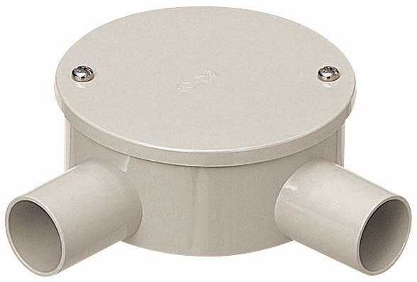 PVM22-2LKM｜露出用丸形ボックス22カブセ