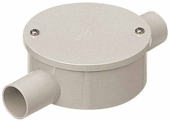 PVM28-2SKM｜露出用丸形ボックス28カブセ