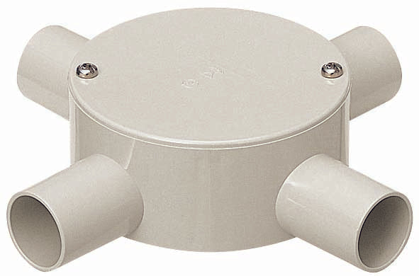 PVM28-4M｜露出用丸形ボックス28