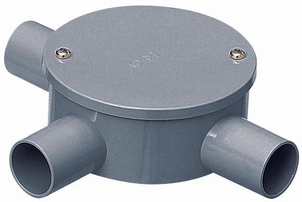 PVM36-3K｜露出用丸形ボックス36カブセ