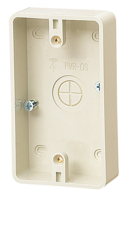 PVR-0S｜露出スイッチBOX Mホワイト