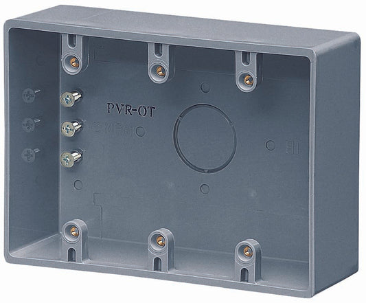 PVR-0T｜露出3コ用スイッチボックス