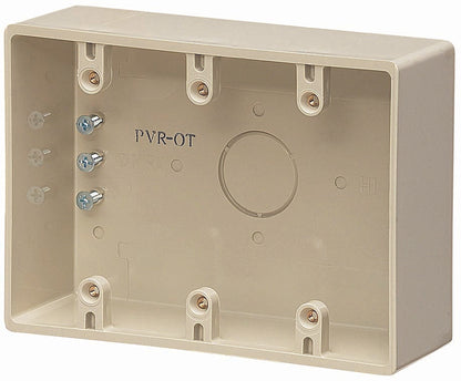 PVR-0TJ｜露出3コ用スイッチボックス