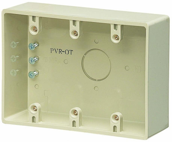 PVR-0TJ｜露出3コ用スイッチボックス