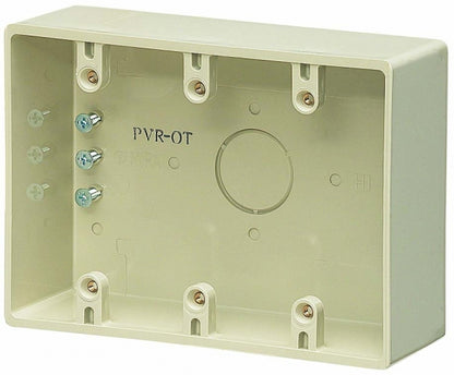 PVR-0TJ｜露出3コ用スイッチボックス