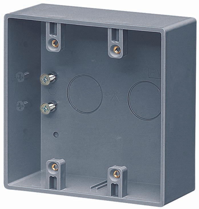 PVR-0W｜露出2コ用スイッチボックス