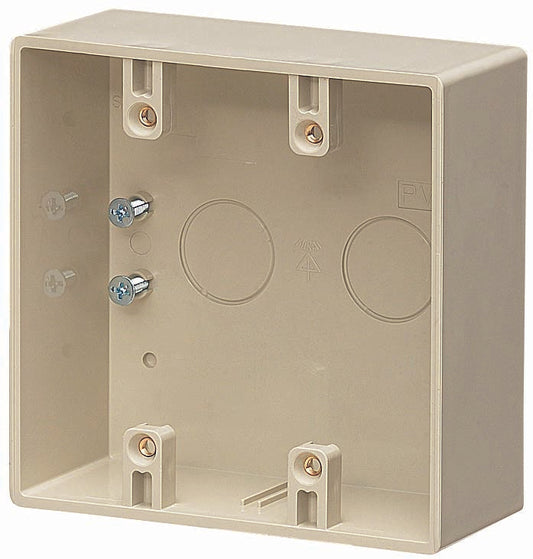 PVR-0WJ｜露出2コ用スイッチボックス