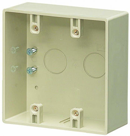 PVR-0WJ｜露出2コ用スイッチボックス