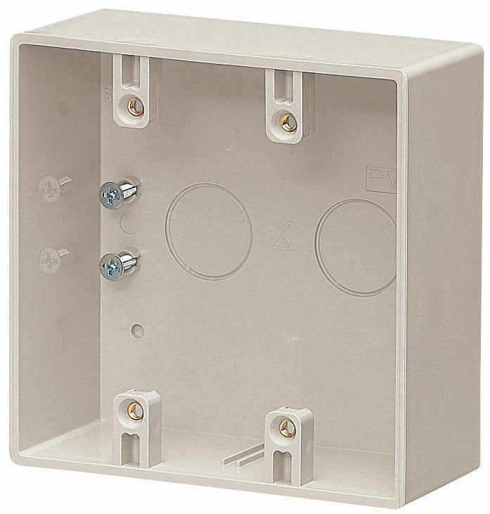 PVR-0WM｜露出2コ用スイッチボックス