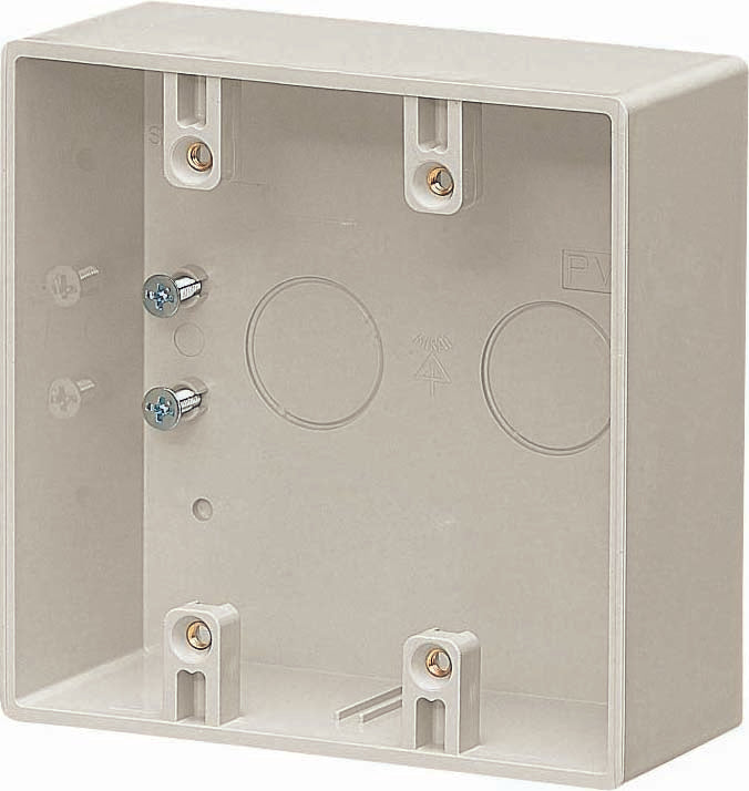 PVR-0WM｜露出2コ用スイッチボックス