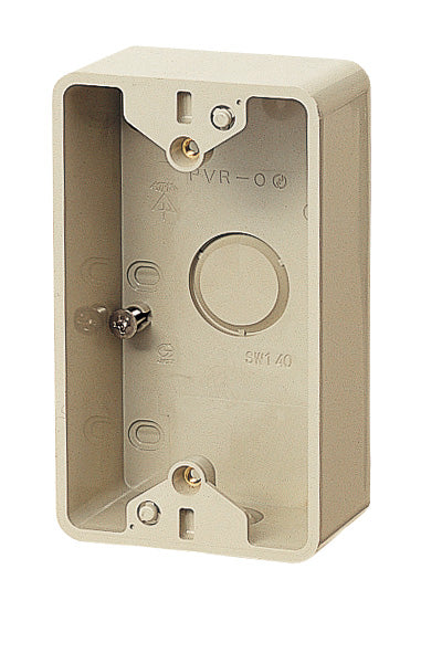 PVR-0YJ｜露出1コ用スイッチボックス