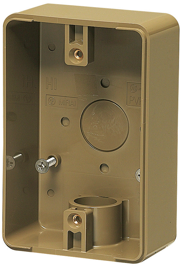 PVR16-BC1LB｜露出スイッチBOX Lブラウン