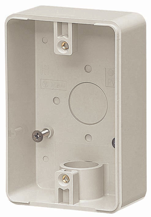 PVR16-BC1M｜露出スイッチBOX Mホワイト