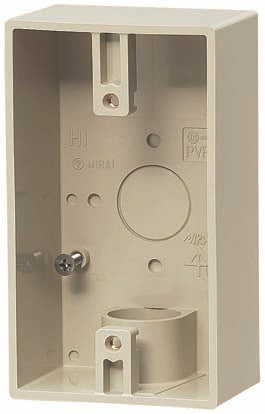 PVR22-1LJ｜露出1コ用SWBOX 1方出