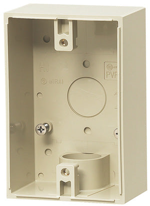 PVR22-BC1J｜露出スイッチBOX ベージュ