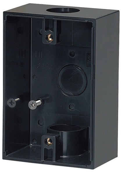 PVR22-BC1K｜露出スイッチBOX ブラック