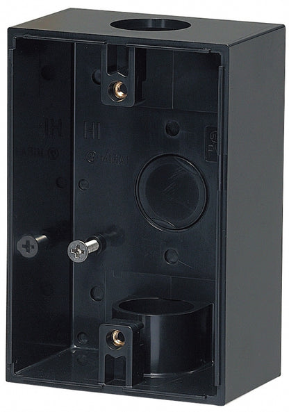 PVR22-BC1K｜露出スイッチBOX ブラック