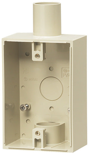 PVR22-BC2J｜露出スイッチBOX ベージュ