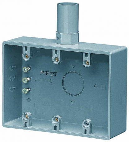 PVR-22T｜露出3コ用スイッチボックス