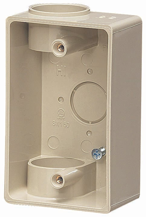 PVR-28J｜露出スイッチBOX ベージュ