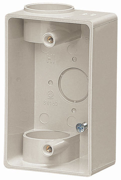 PVR-28M｜露出スイッチBOX Mホワイト