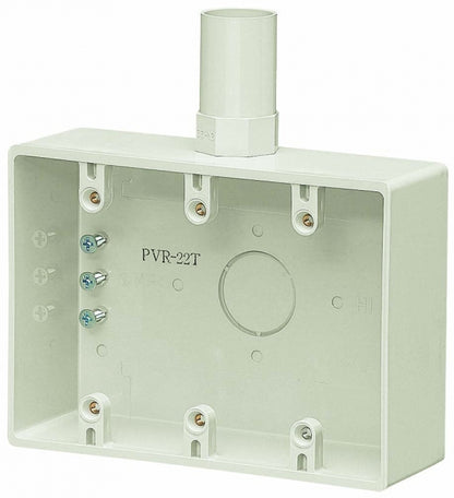 PVR-28TM｜露出3コ用スイッチボックス