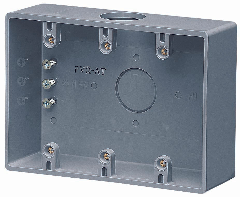 PVR-AT｜露出3コ用スイッチボックス