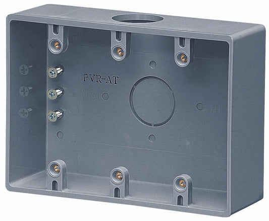 PVR-AT｜露出3コ用スイッチボックス