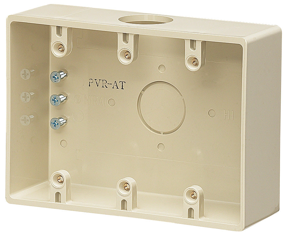 PVR-ATJ｜露出3コ用スイッチボックス