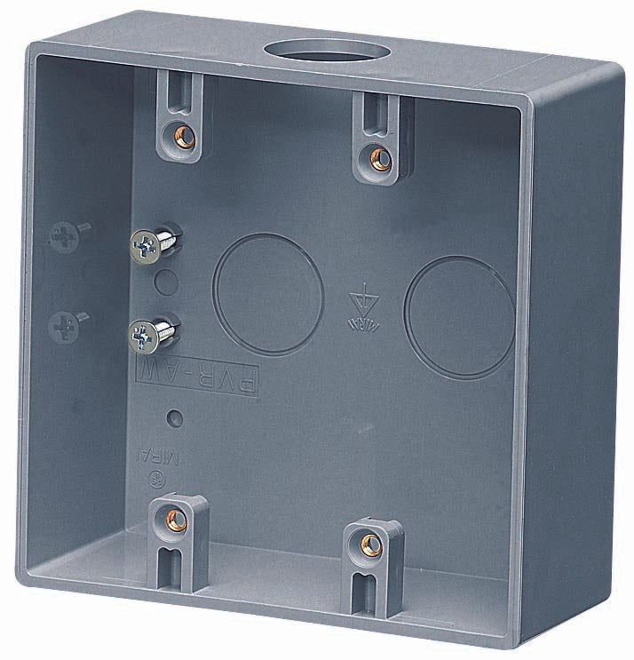 PVR-AW｜露出2コ用スイッチボックス