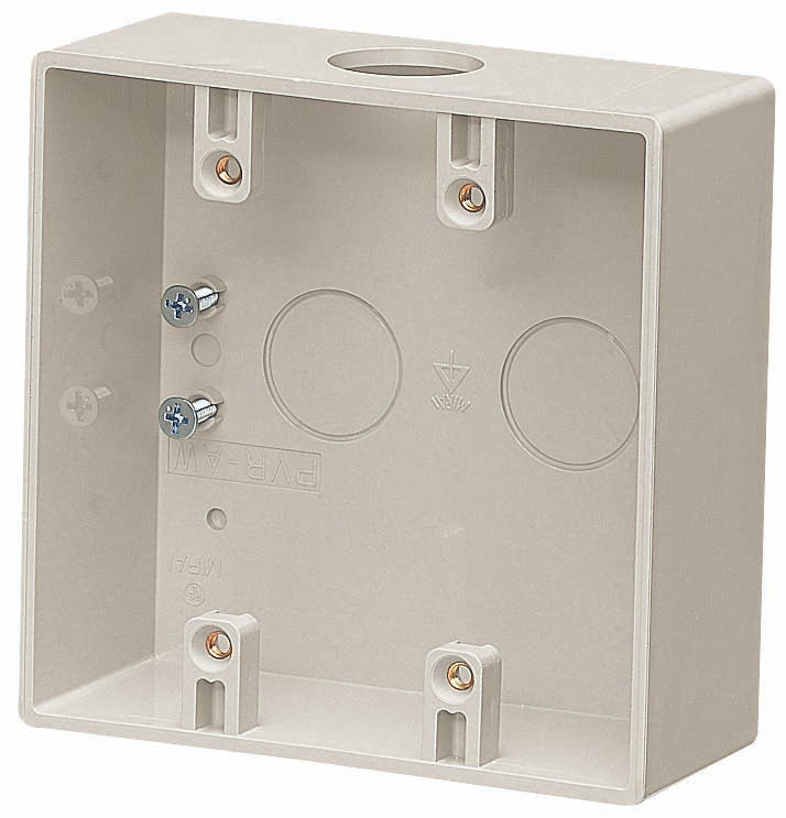 PVR-AWM｜露出2コ用スイッチボックス