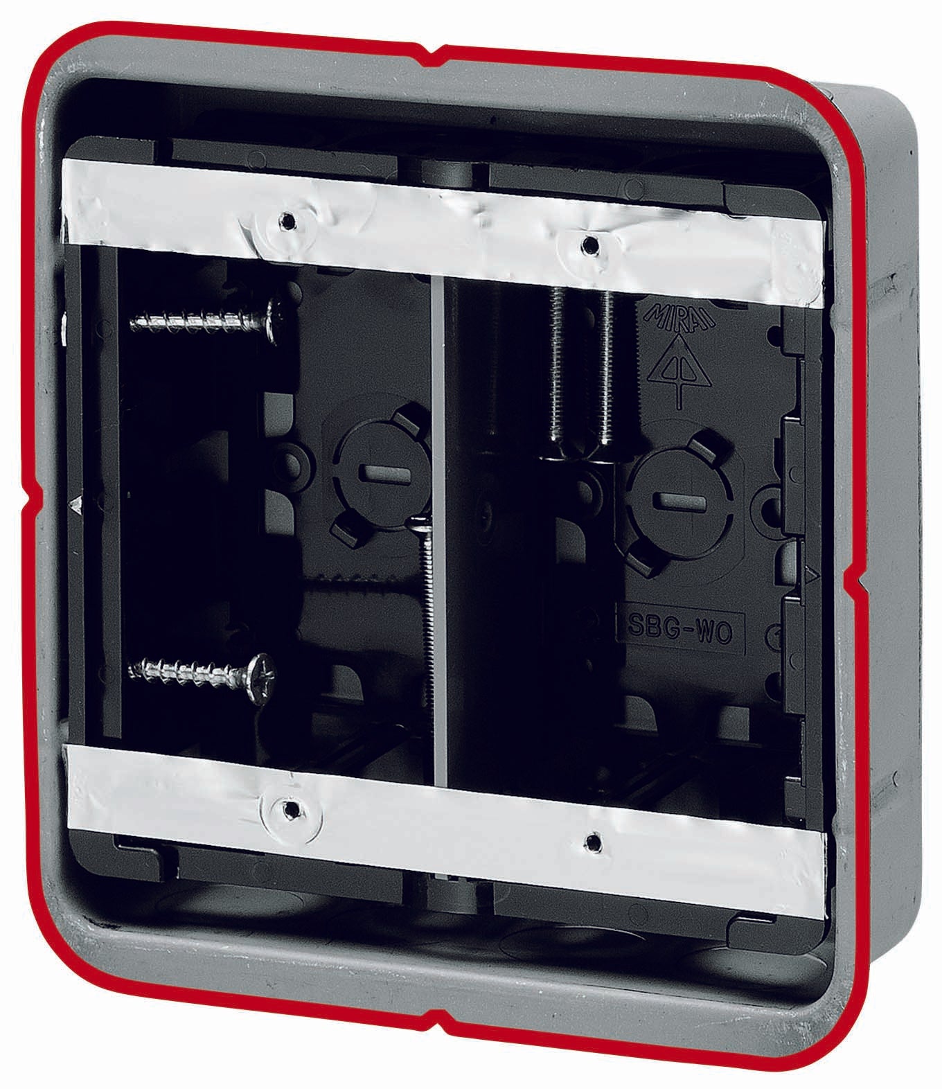 SBG-2FO｜鋼カバー付スライドボックス