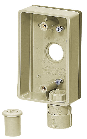 SBR-B16FT｜外カベボックス コネクタ付