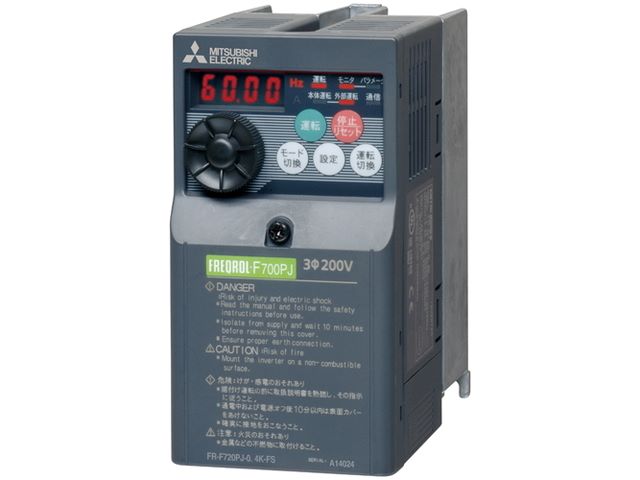 FR-F720PJ-0.75K-FS｜ファンインバータ 3相200V 0.75KW – 電材Days