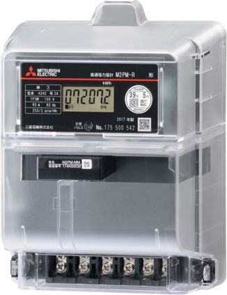 M2PMR3P3W200V30ATEK｜検定付電力量計