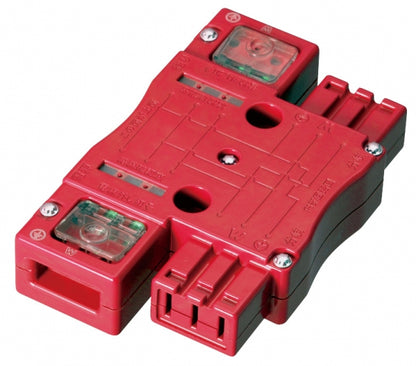 MJ2495R|ハーネス用ジョイントボックス (赤)