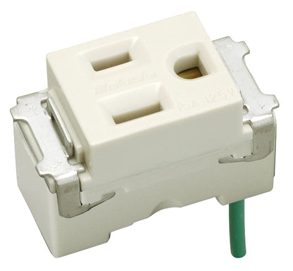 ML1214WW-1|ML接地コンセント白