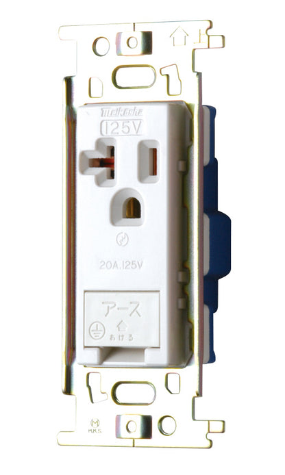 ML1255W|ML ET付接地コンセント