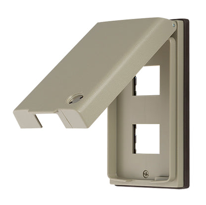 ML1682-K|MLキー付防滴プレート2コ用