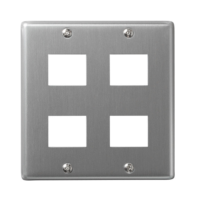 MLE1664|ML新金属プレート4コ用