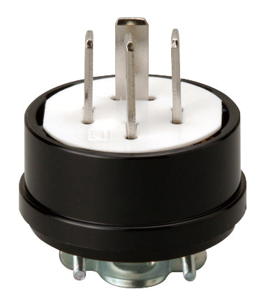 MP7000|接地3P 20A プラグ (黒)