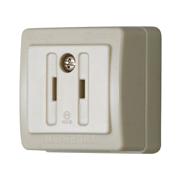 MR2732W|角形コンセント 送り端子付
