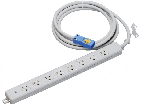 MR7708NT3|横形OA用接地タップ8個口 VCT3m