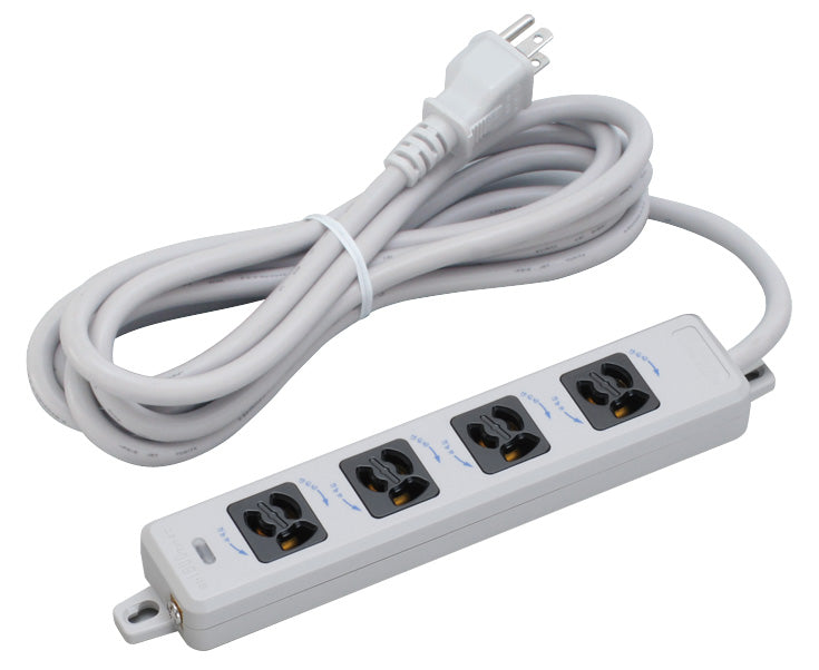 MR7904TJ3WB|横形OA用抜止接地タップ4個口