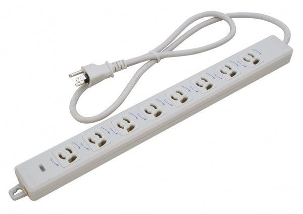 MR7908TJ1|横形OA用抜止接地タップ8個口