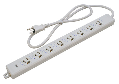 MR7908TJ1|横形OA用抜止接地タップ8個口