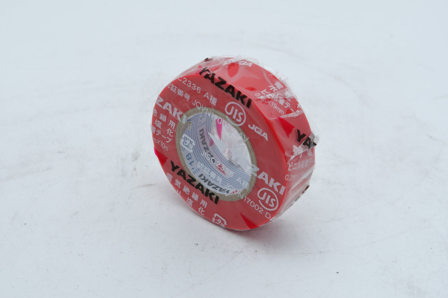 VTA10R|ビニール粘着テープ 赤