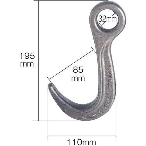 3273318｜スーパー 覆工板フック
